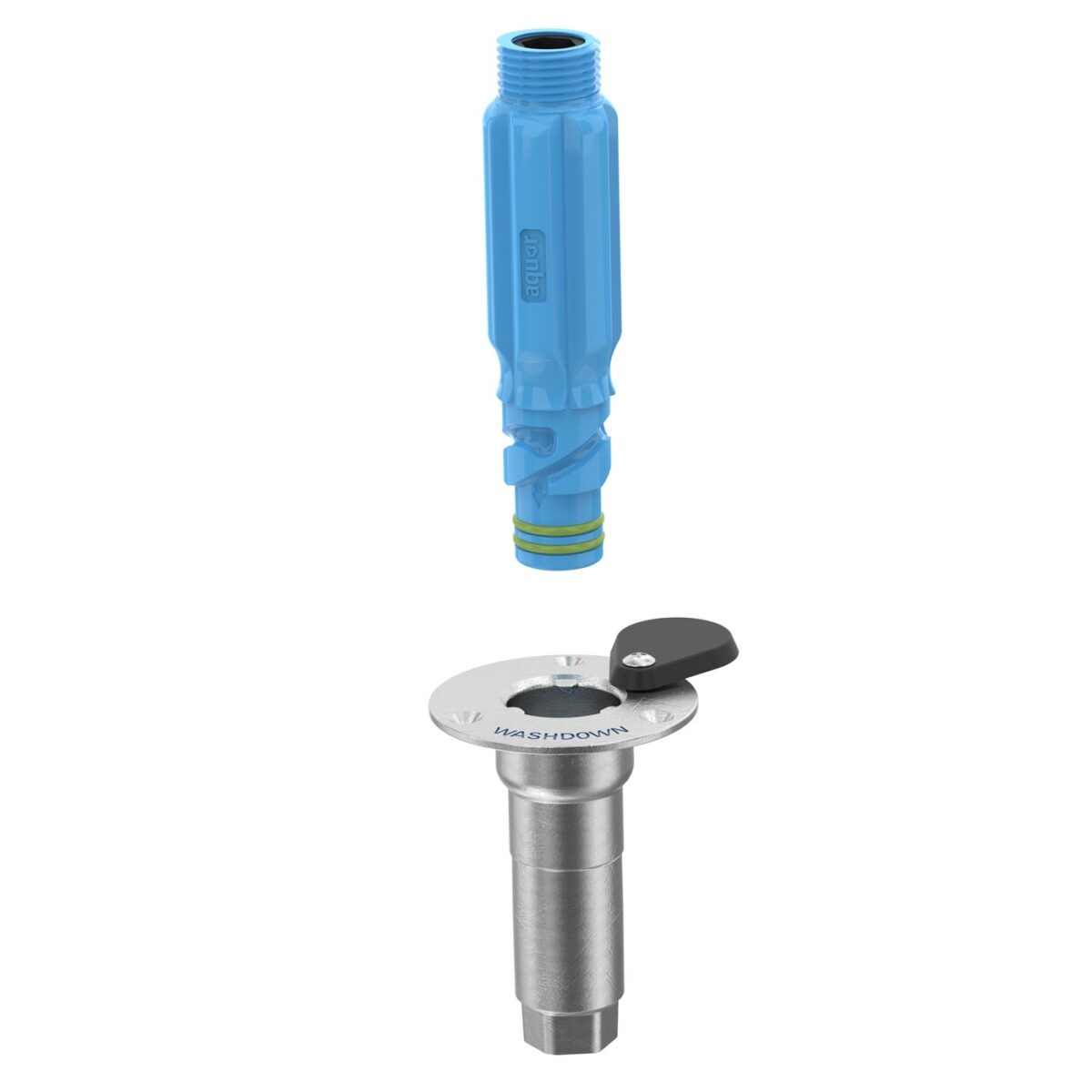 Aquor Marine Deckwash Outlet - Flush Mount Valve