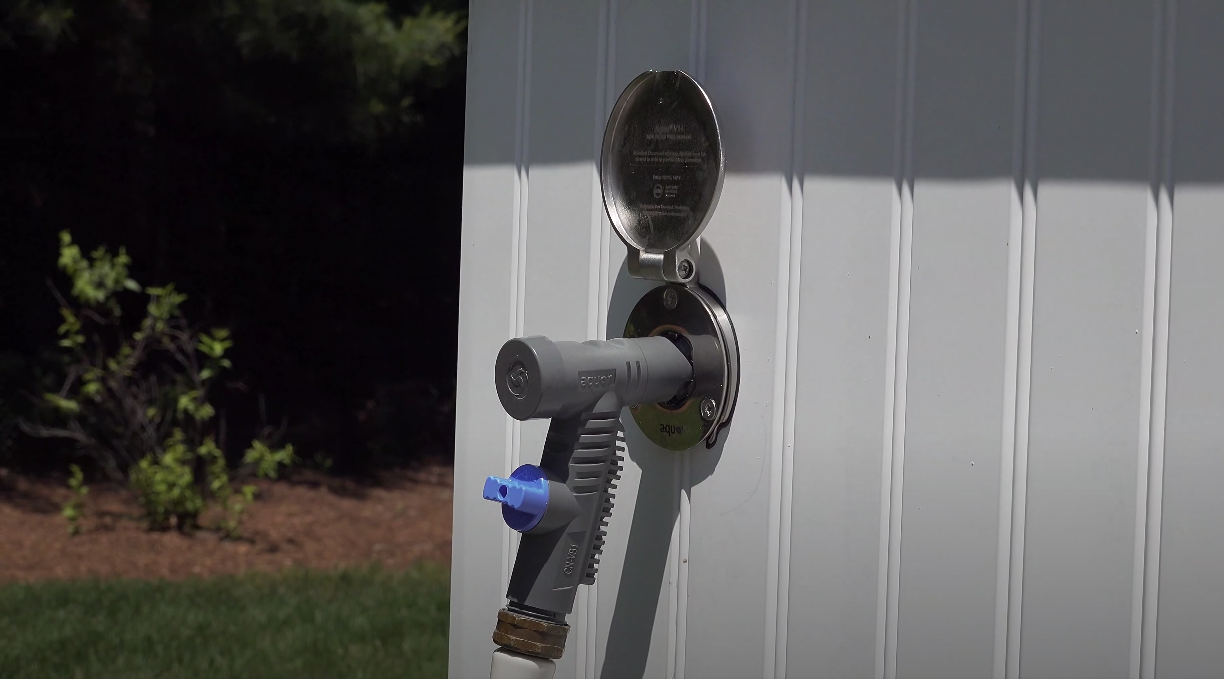 House Hydrant V1+ outdoor kitchen install