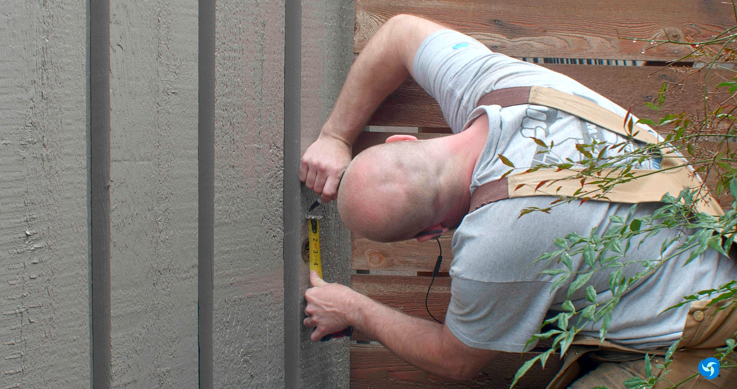 Measure for the new hose bib